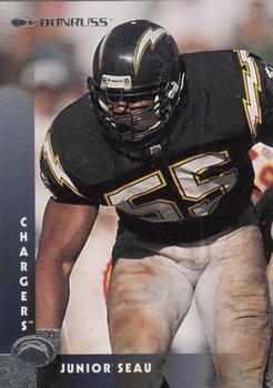 Junior Seau San Diego Chargers 1997 Donruss NFL #72
